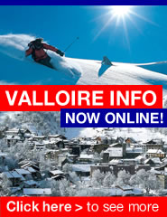 Valloire Information now online! Cleck here to see more